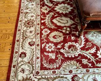 Safavieh Royalty Collection Red/Ivory Hand Tufted Area Rug - 8' x 10'