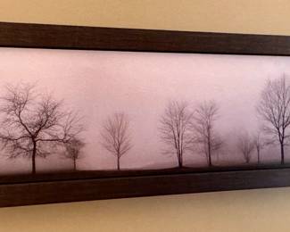 "Misty Morning" Framed Art
