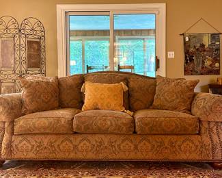 Thomasville Furniture Sofa with Nailhead Trim