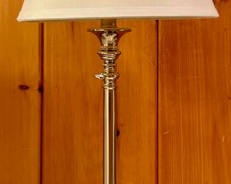 Brushed Silver Adjustable Lamp