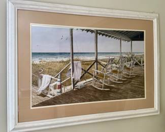 "Front Porch" Framed Print