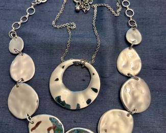 Silver Tone Fashion Necklaces