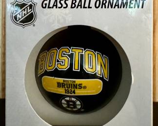 NHL Boston Bruins Xmas Ornament