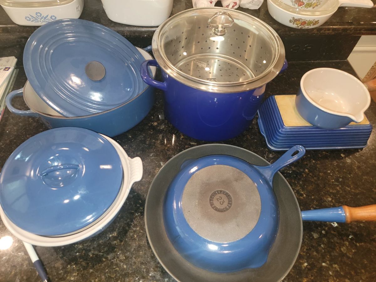 Le Creuset Cook Ware Blue