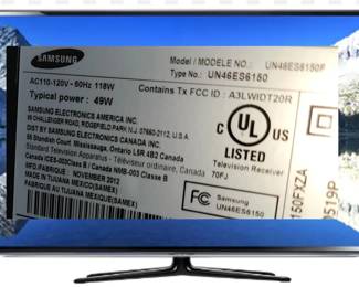 Samsung 46" Smart TV