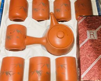 Oriental tea set
