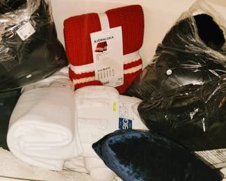 Linens (many quality new items)