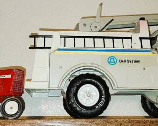 Tractor and Tonka Bell System Truck