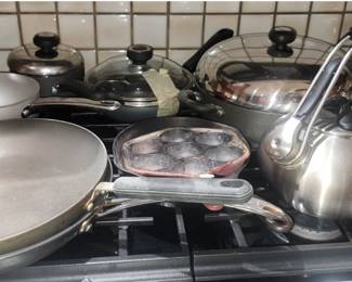 Pots and pans and cast iron