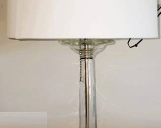 retro glass lamp