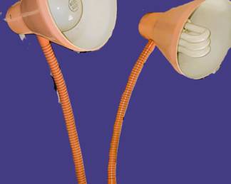 Retro pink Lamp