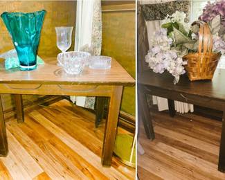 Retro Side Tables (same - lighting is off ;) )