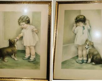 Retro Framed art
