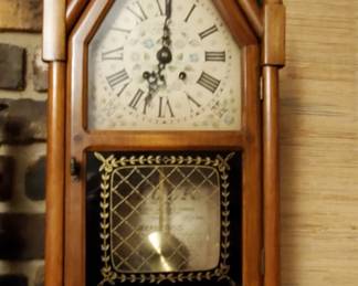 On of two Steeple Clocks.