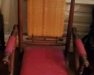 Very old platform rocker.