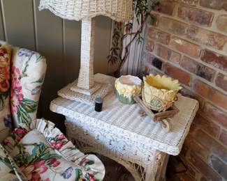 Cute table and lamp