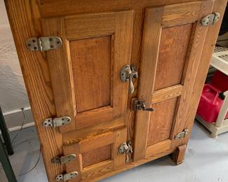 Antique ice box