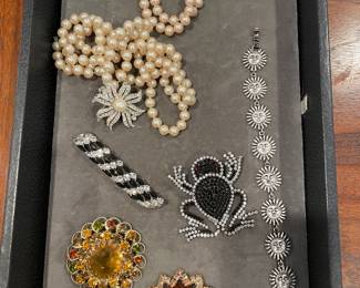 Vintage costume jewelry