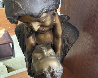 Brass and bronze sculpture