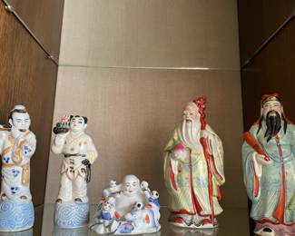 Asian figurines