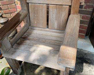 outdoor armchair