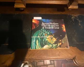 Book on artist Frederik Grue - prior owner of European Antique desk - not sold separately - Book sold with desk only.