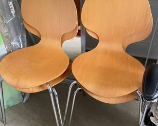 MCM chairs - 4 available