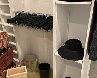 Hats by Jarvis, hand-painted trash can and more