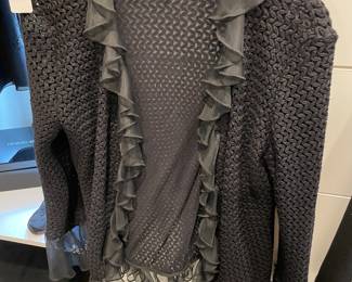 Armani black jacket - size 12