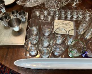 Impressive collection of shot glasses!