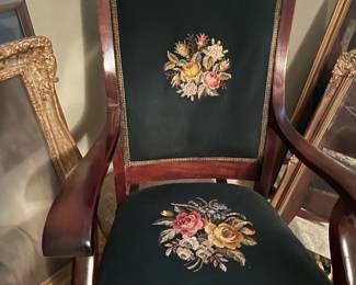 Hand embroidered by WWII veteran more than 75 years ago.