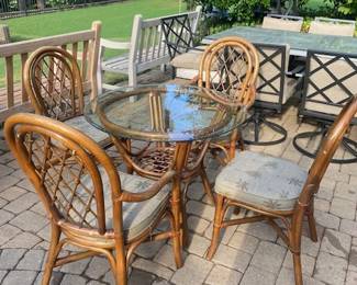 Wicker Dining set
