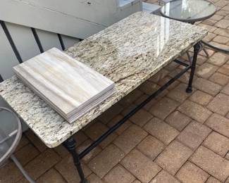 Granite Coffee Table