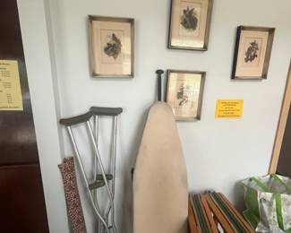 crutches iron board