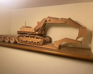 wooden model