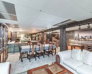 Sale Dining Room, curio and serving cabinet