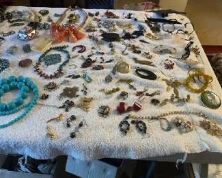Earrings, Necklaces and Bracelets