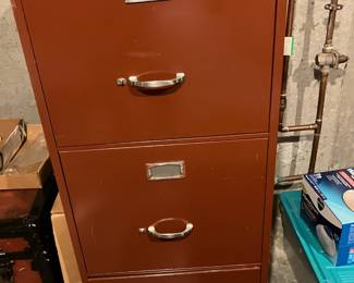 Steelcase filing cabinet w 3 extra-large drawers