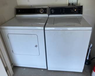 Maytag heavy duty washer, Maytag gas dryer