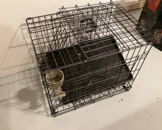 Large folding pet cage