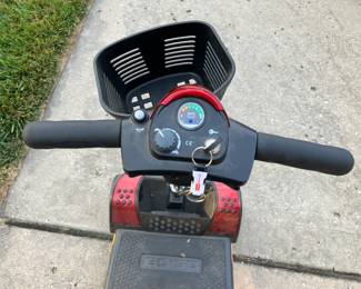 Dashboard on Go Go scooter
