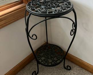 Wrought iron table