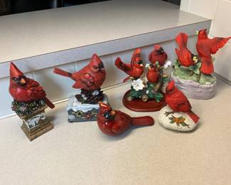 Red cardinal collection