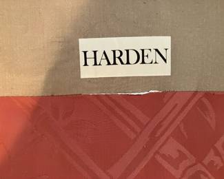 Label on pair of chairs