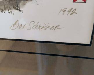 Framed & Matted Map of Puget Sound Lighthouses