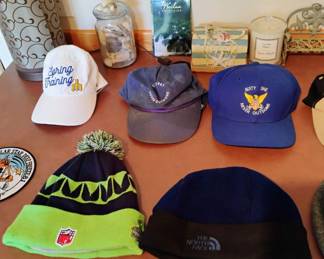 NFL Seattle Seahawks Beanie, Assortment of Ball Caps