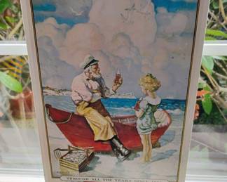 1990 Coca-Cola 50th Anniversary Tin Sign