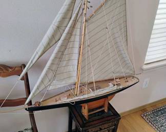 Large Model Yacht Sailboat