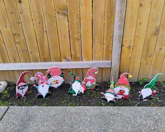 Assortment of Christmas Decor and Ornaments