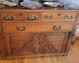 19th Century Oak Sideboard